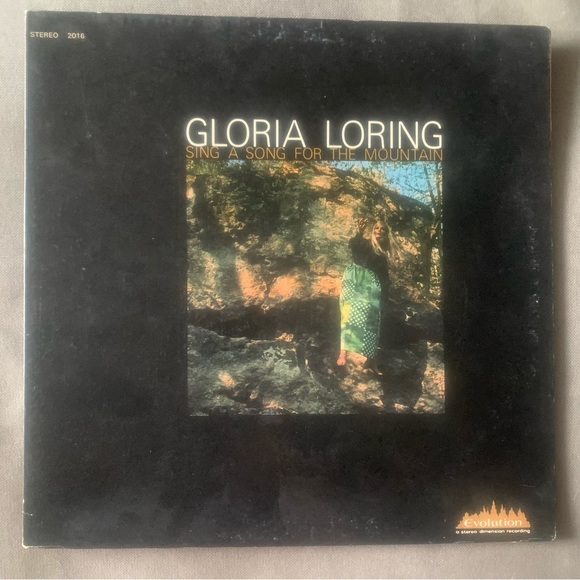 Other - Gloria Loring - Sing a Song for the Mountains vinyl lp record